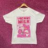 My Melody Strawberry Milk Carton TShirt 2XL Unisex T-Shirt