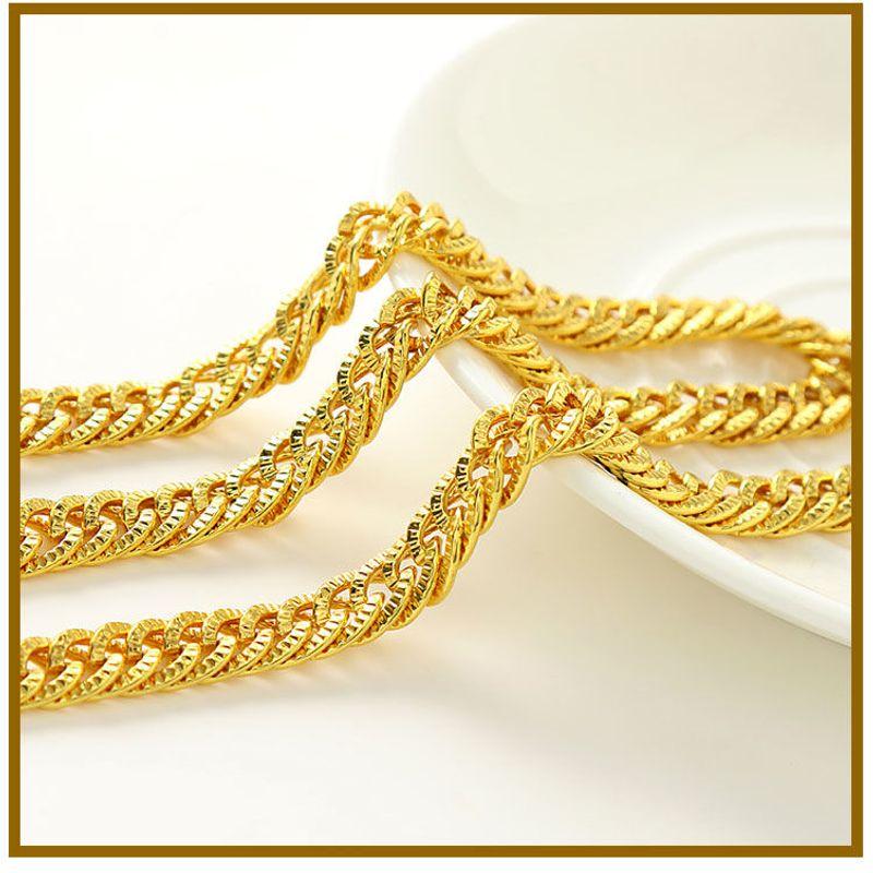 

Вьетнамское россыпное золото Мужское Настоящие товары Выбор инфлюенсера Ожерелье Welfare necklace