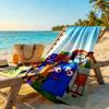 Numberblocks Beach Towel Soft Durable Quick-Dry Comfortable Lightweight Suitable for Sports, Travel, Swimming, Yoga, Bathroom, Beach, And Pool