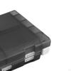 Fishing Tackle Box Accessories Adjustable Compartment with Removable Dividers Lures