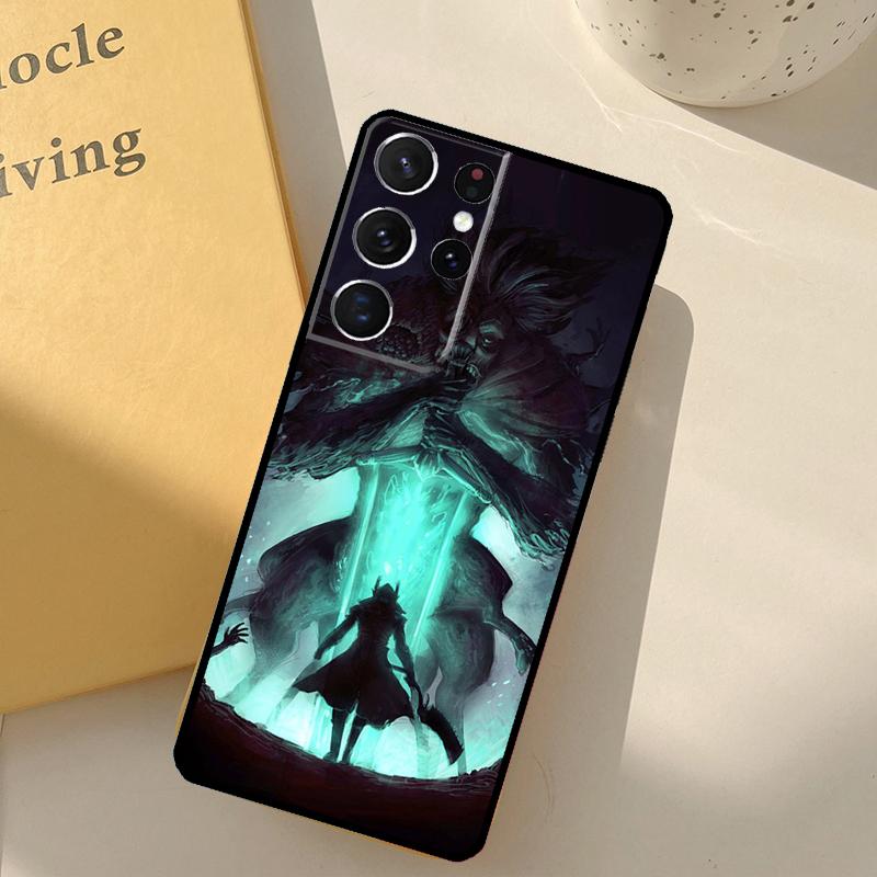 Game Bloodborne Phone Case For Samsung Galaxy S24 Ultra S20 S21 S22 S23 S25 S9 S10 Plus S25 FE Cover Shell