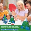 Richtig-Falsch Quizkarten Lustige Familienspiele Reise-Brettspielkarten