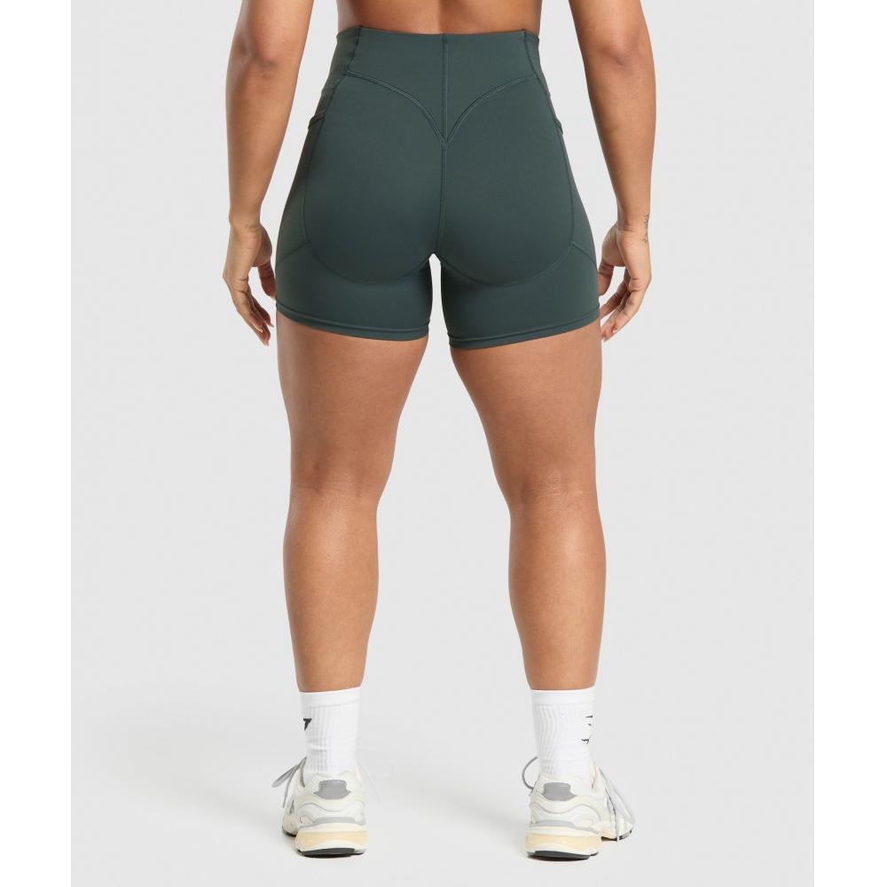 Gymshark Lifting Pocket Shorts Darkest Teal B3b6k Tbjz