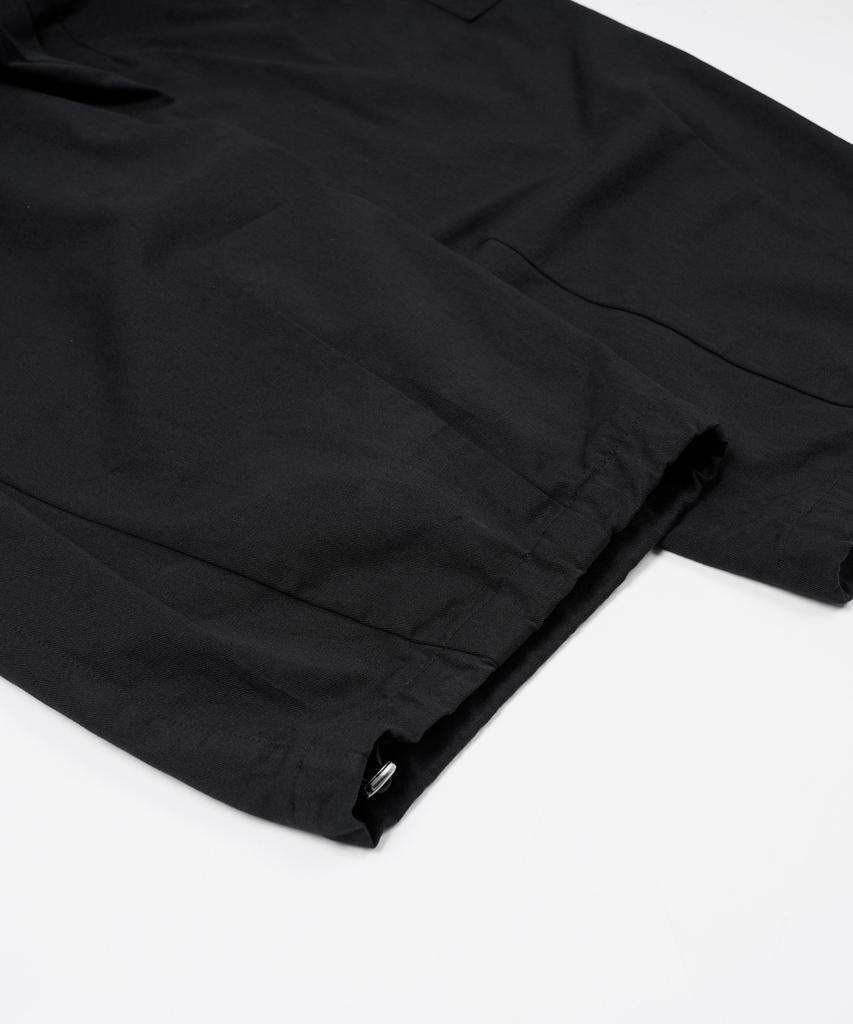 FRIZMWORKS Twill Cargo Balloon Pants _ Black