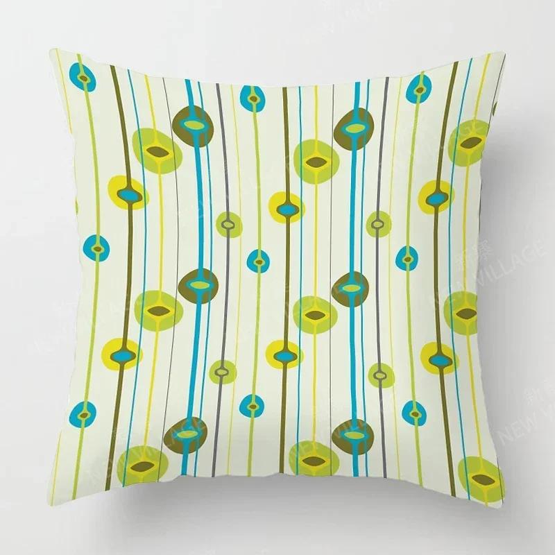 Nordic Fall Home Decor Autumn Throw Pillow Case Sofa Cushion Cover Modern