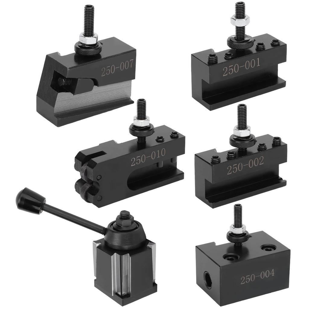 2500 Werkzeughalter-Kit, Keilkolben-Werkzeughalter aus Schnellarbeitsstahl für CNC-Drehwerkzeuge