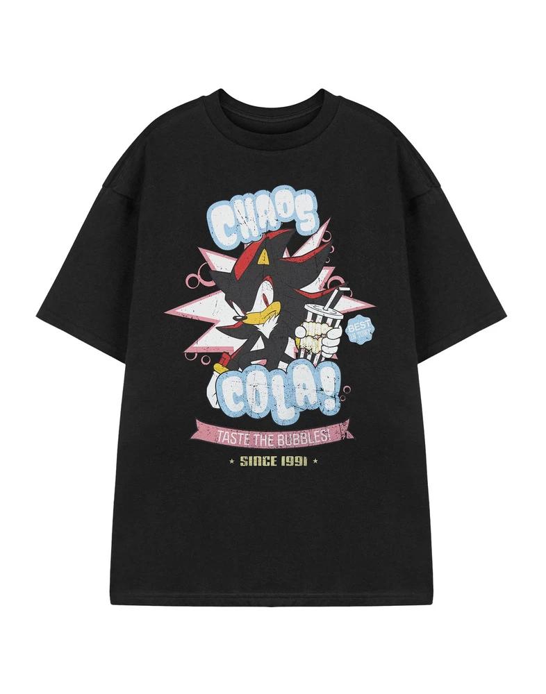 Sonic the Hedgehog Short Sleeved TShirt Unisexs Black Official Merch M