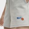 New FILA ORIGINALE Casual Shorts Women's Ivory Heather Gray F51W529604FMG