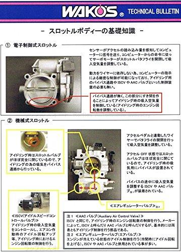 WAKO'S TV-C Throttle Valve Cleaner A110 with Dedicated Brush and Long Nozzle