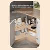 Tapis Faciles à Utiliser pour Meubles de Cuisine Durables Tapis de Rangement en Silicone pour Maisons Cuisine Protéger Tapis de Table Non Adhésif Kaki
