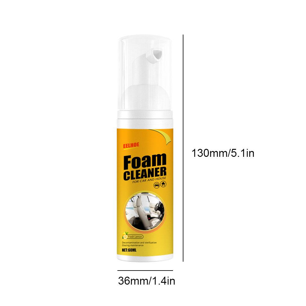 30/60/100/150ML Multi-Purpose Foam Cleaner Leather Clean Remover Spray Car Wash Auto Interior Household Cleaners Stain Removal