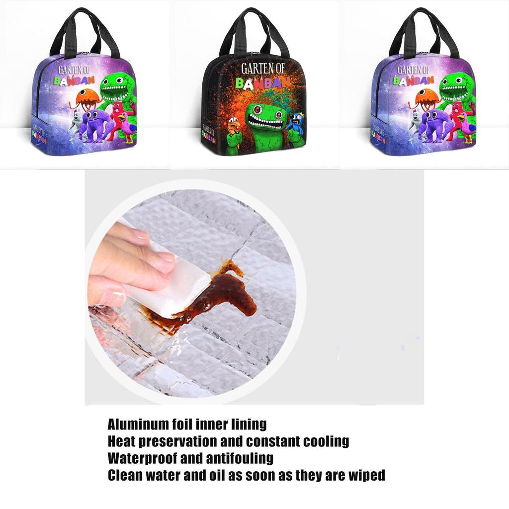 Garten Of Banban Insulated Lunch Bag Large Capacity Portable Heat Preservation