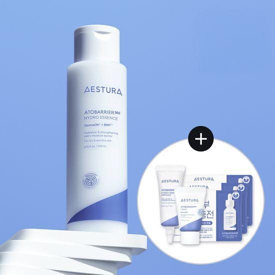 Aestura Atobarrier 365 Hydro Essence 200ml Offre Spéciale (+ Crème 10ml + Ampoule Cera-Hyal 10ml)