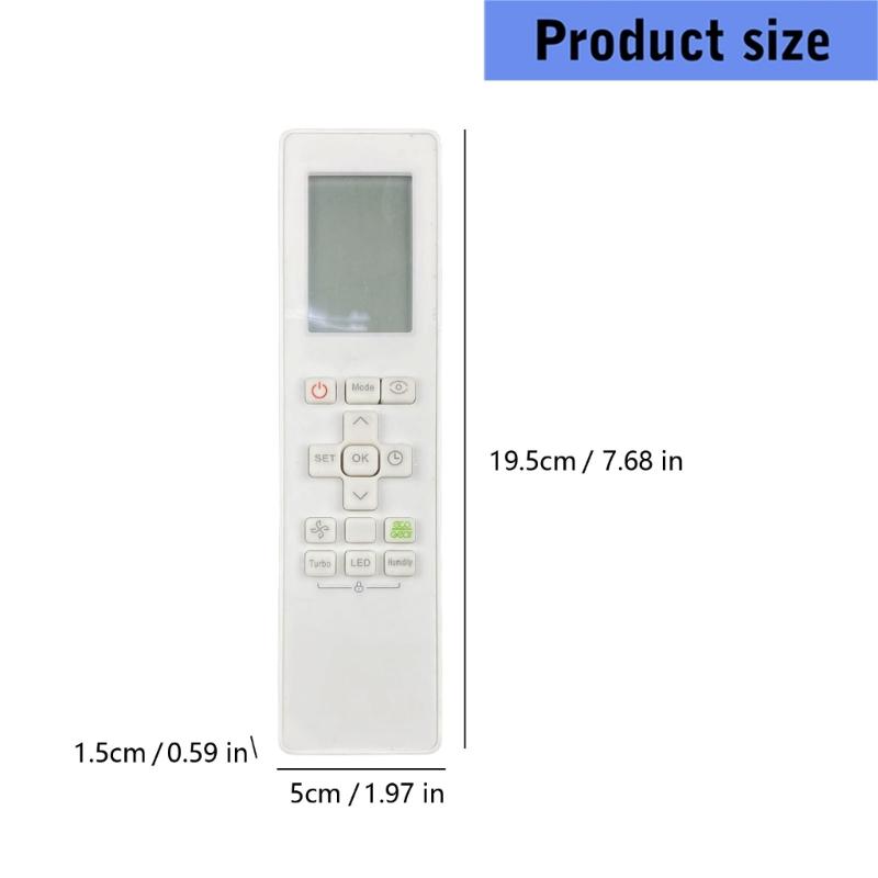 Air Conditioner Remote Control For RG10L1(G2HS) BGEFU1 Models For Precise Temperature Controller