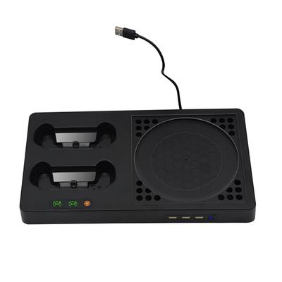 Multifunktionale Ladestation mit integrierten Lüftern für Xbox Series X Lade-Dock-Station Halter