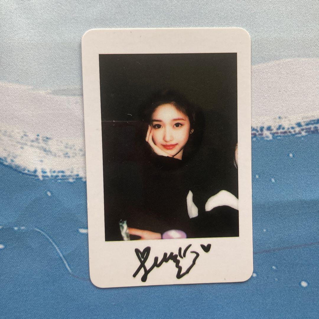 

[Б/У] IVE ELEVEN Китайская лимитированная карточка для прямой торговли yizhiyu Iso