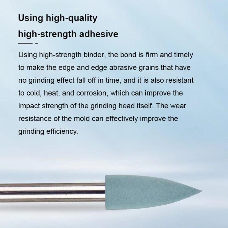 Dental Composite Silicone Polisher Ceramic Porcelain Teeth Polishing Tool For Low-Speed Handpiece Contra Angle/Right Angle