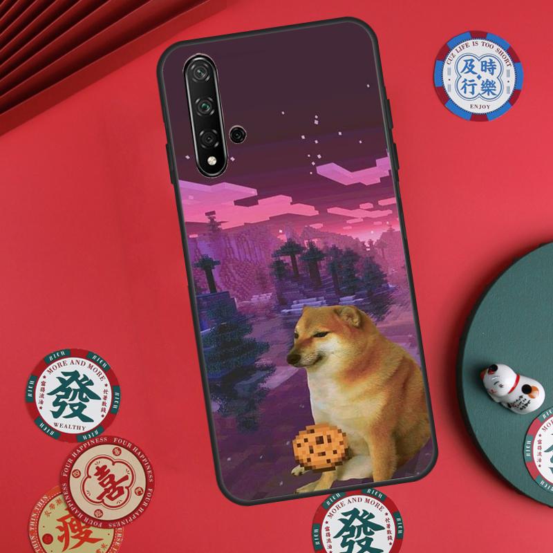 Funny Cheems Doge For Huawei Nova 11 Pro 9 10 SE Y70 Y60 Y90 Y61 Y91 Y73 Y72 12s 12i 11i 8i P30 P40 Lite Case