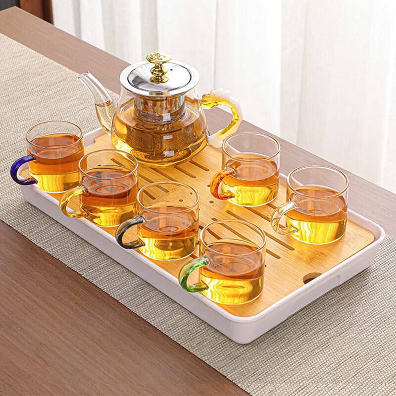 Sichun Auspicious Dragon Heat-Resistant Glass Kung Fu Tea Set