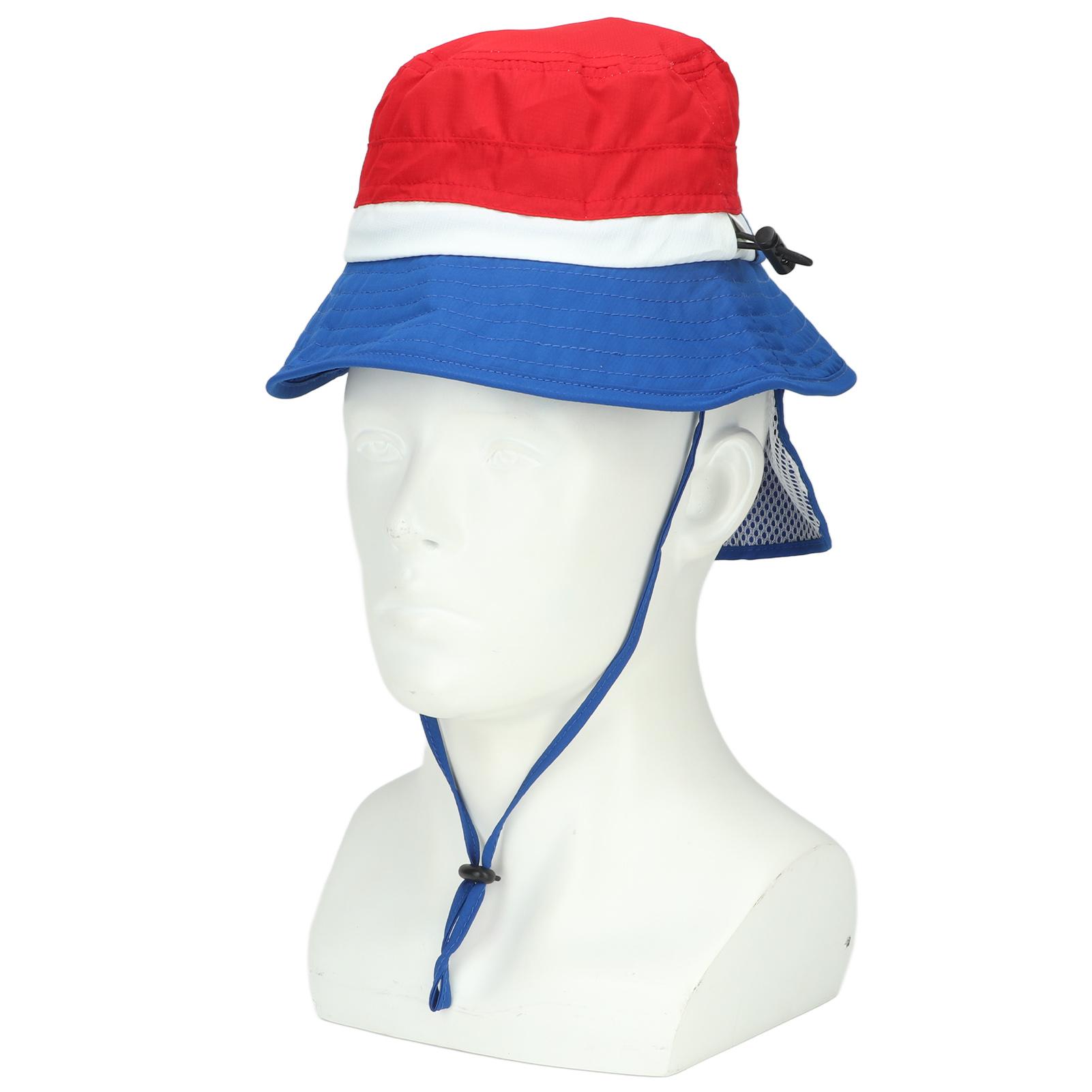 Kids Sun Hat Multipurpose UV Protection Breathable Windproof Wide Brim Sun Protection Hat for Outdoor Travel Beach