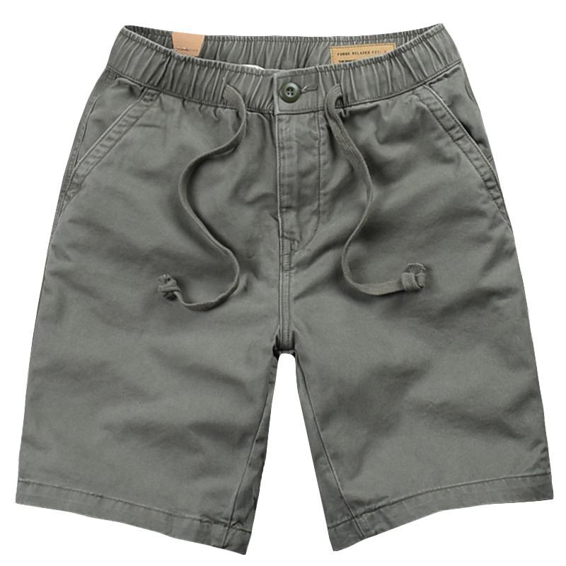 Men's Summer Loose Fit Cotton Workwear Shorts - Shawn Yue Style