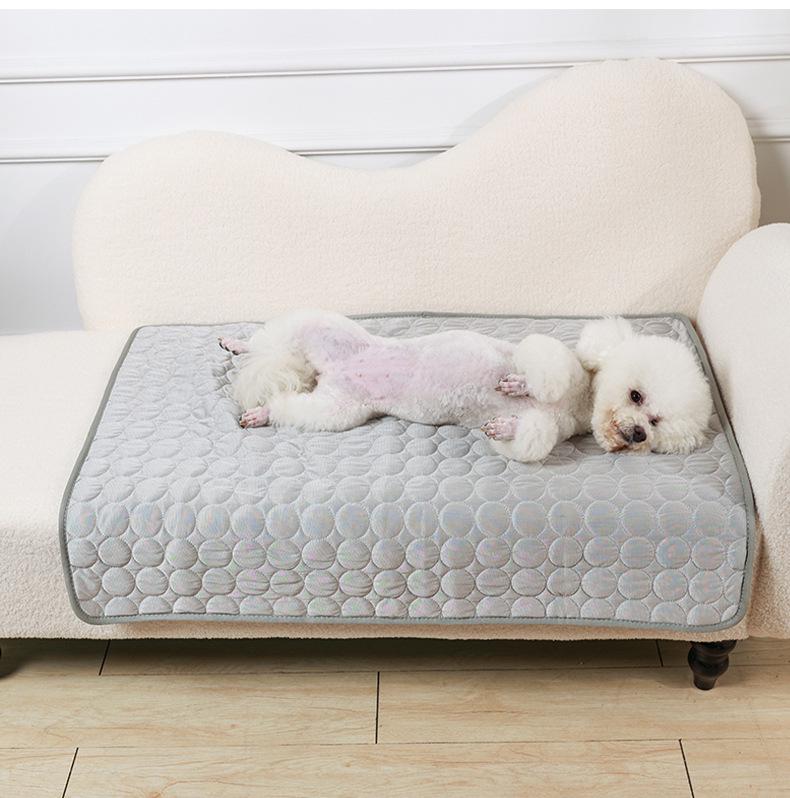 Охлаждающий коврик Pet Ice Silk: Летний коврик для кошек и собак для всех размеров XS (40x30cm)