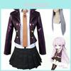 Danganronpa Kyoko Kirigiri Cosplay Kostüm Kleid Set mit atemberaubendem lila Design