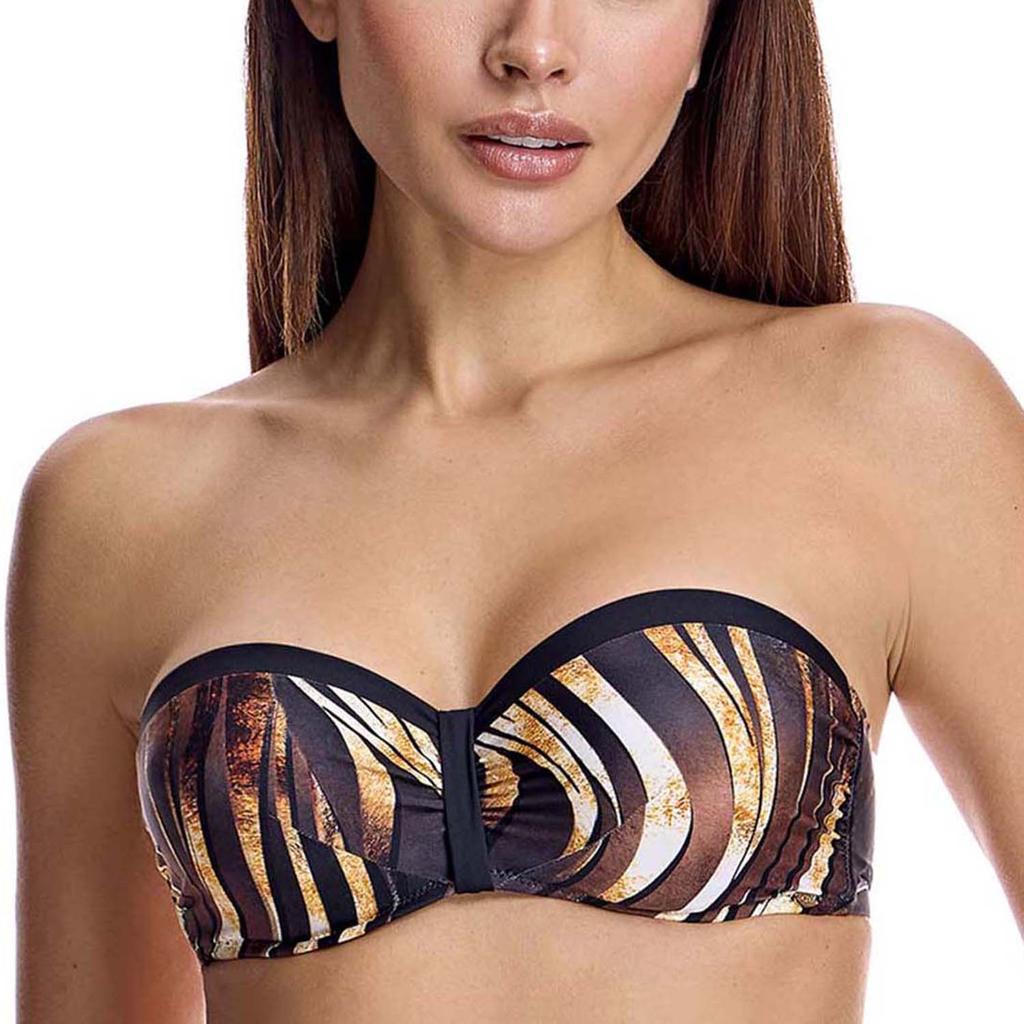 Strapless Bikini Top with Cup and Underwire W251246 for Women