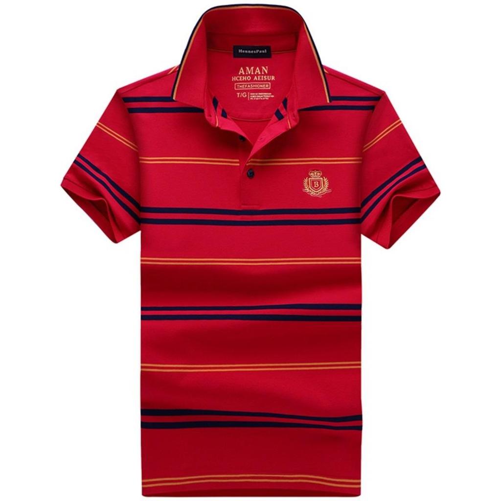 STORN Polo Shirt Men New Mens Short Sleeve Polo Shirt Mens Embroidered Top Clothes Men's Business Casual Polo Shirt