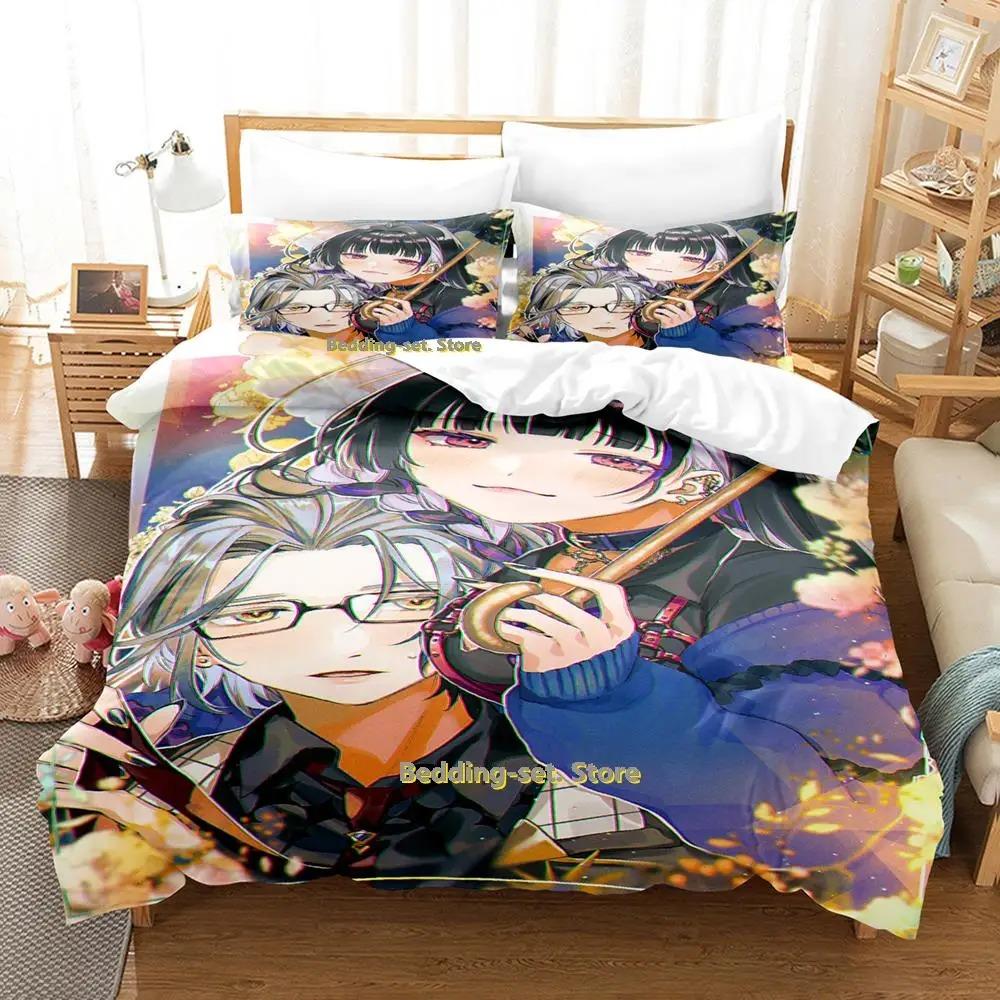 New Meloco Kyoran Bedding Set Single Twin Full Queen King Size Bed Set Adult Kid Bedroom Duvetcover Sets Anime parure de lit Bed Tool