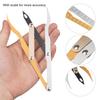 Eyebrow Three Point Positioning Balance Ruler Stainless Steel Multifunctional Golden Ratio Eyebrow Ruler for Semi Permanent Tattooing