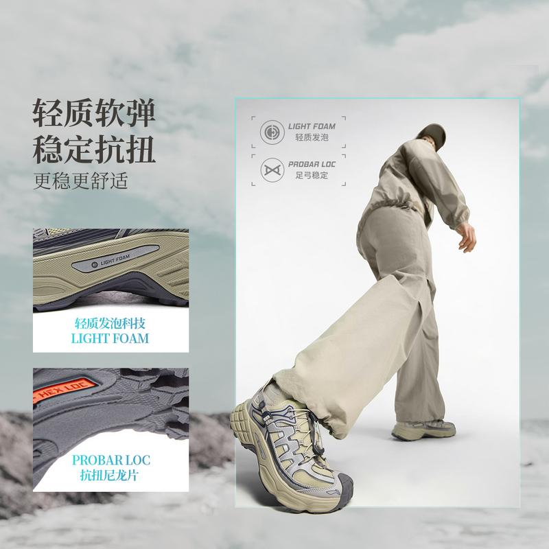 Li Ning Outdoor CF Tracing, Wild Nature Slip Resistant, Abrasion Resistant, Reflective, Rebound Low Top AGHW001-1