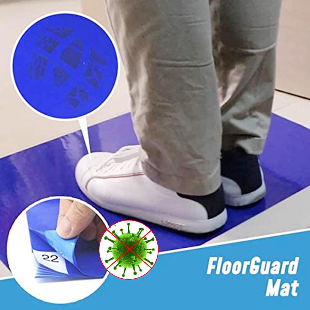 Lightweight Dust Dirt Remover Pads Anti Dust Peel Off Sticky Removable Floor Door Easily Portable Cleaning Elements