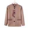 Middle-aged Knitted Sweater New Autumn Cardigan Jacket Year-old 0 Mother Sweater Old Man Lady Clothes