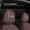 Leather Car Pillowcase Car Accessories Headrest Cover For V60 V40 XC90 S60 C30 V70 S90 Anti Fouling Decoration Pillowcase