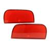 2PCS For 10th Gen Honda Civic Sedan 2016 2017 2018 2019 2020 2021 Car Rear Bumper Reflector Tail Brake Light Cover Shell No Bulb