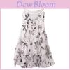 Elegante Dameskleding Vintage Organza Jurk Lang Off-shoulder Strapless Feestkleding