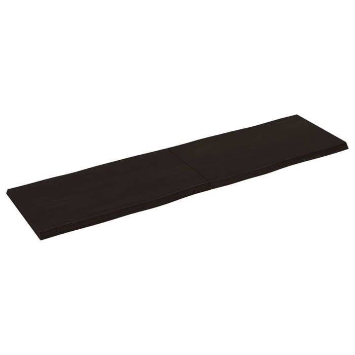 VidaXL Table Top Solid Oak Wood Treated Matching Edge 364042