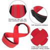 1 Pair Figure 8 Lifting Strap Men Women Anti-Slip Padded Weightlifting Grip Band Bodybuilding Powerlifting Strength Training Gym Deadlifts Wrist Strap