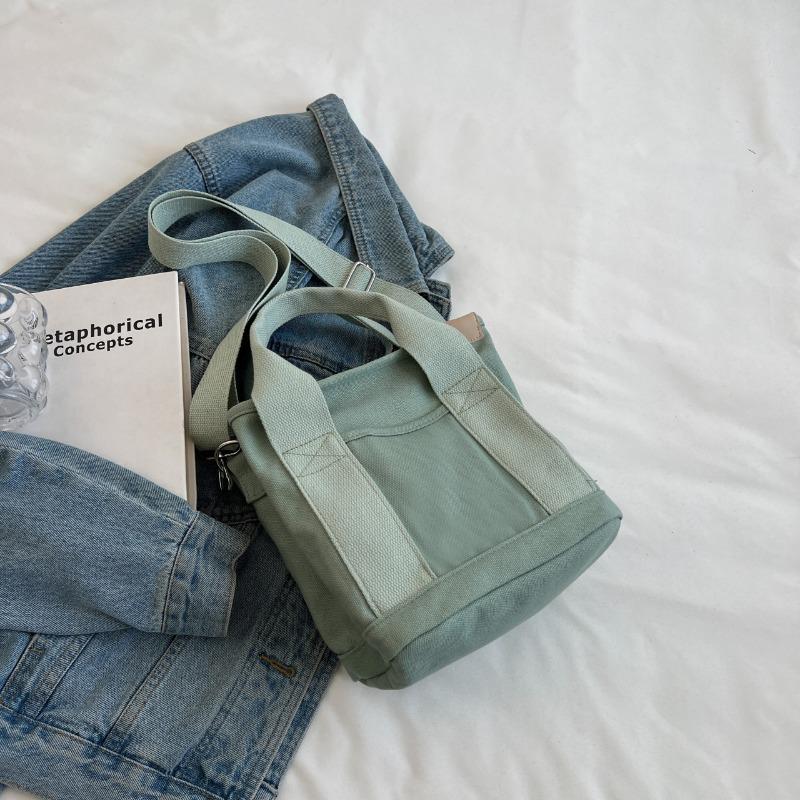 Melaleuca Bag Niche Lady Shoulder Bag Hand-held Thickened Canvas Handbag Bucket Tote Bag