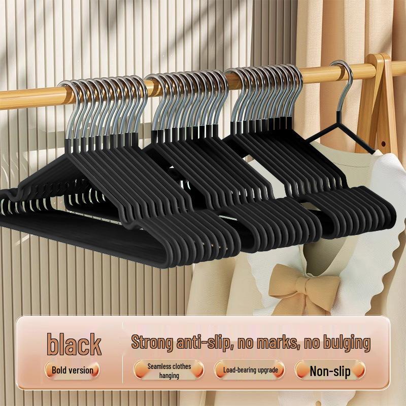 10-Pack Thickened Non-Slip Clothes Hangers for Home & Dorm Use