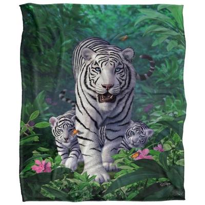 JQ Licensing Jlo Silky Tiger Supersoft Blanket
