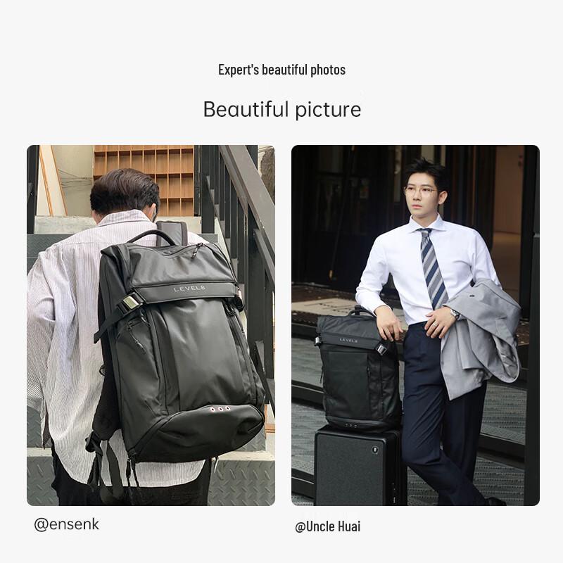 LEVEL8 Light Travel 17.3-inch Laptop Backpack