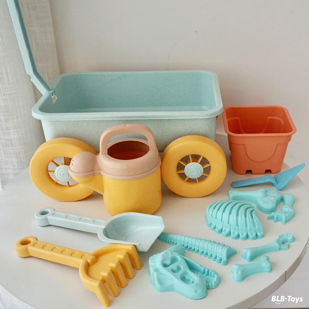 Children's Outdoor Beach Bucket & Sand Tool Set