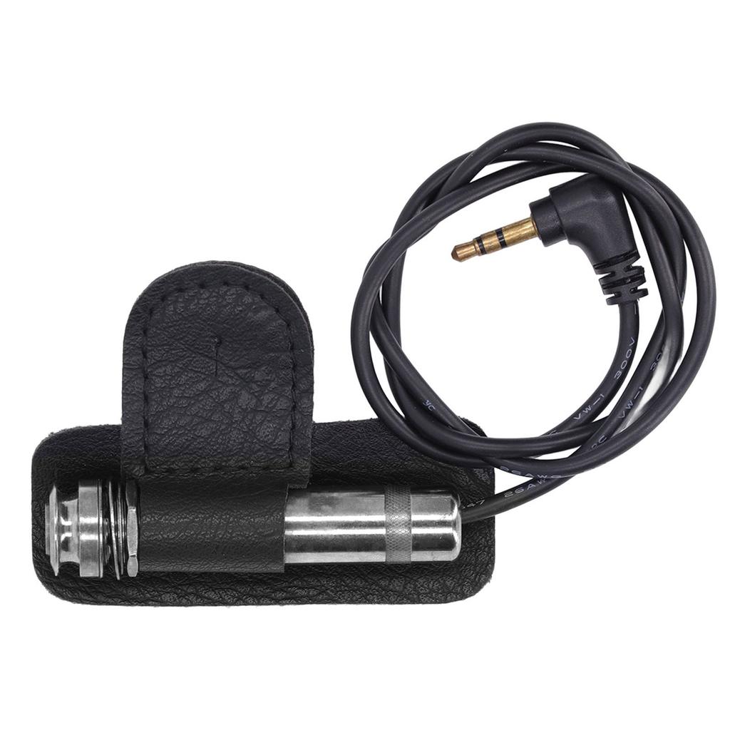 Acoustic Guitar Pickup Transducer Metal Accessory Replacement for String Instrument Silver