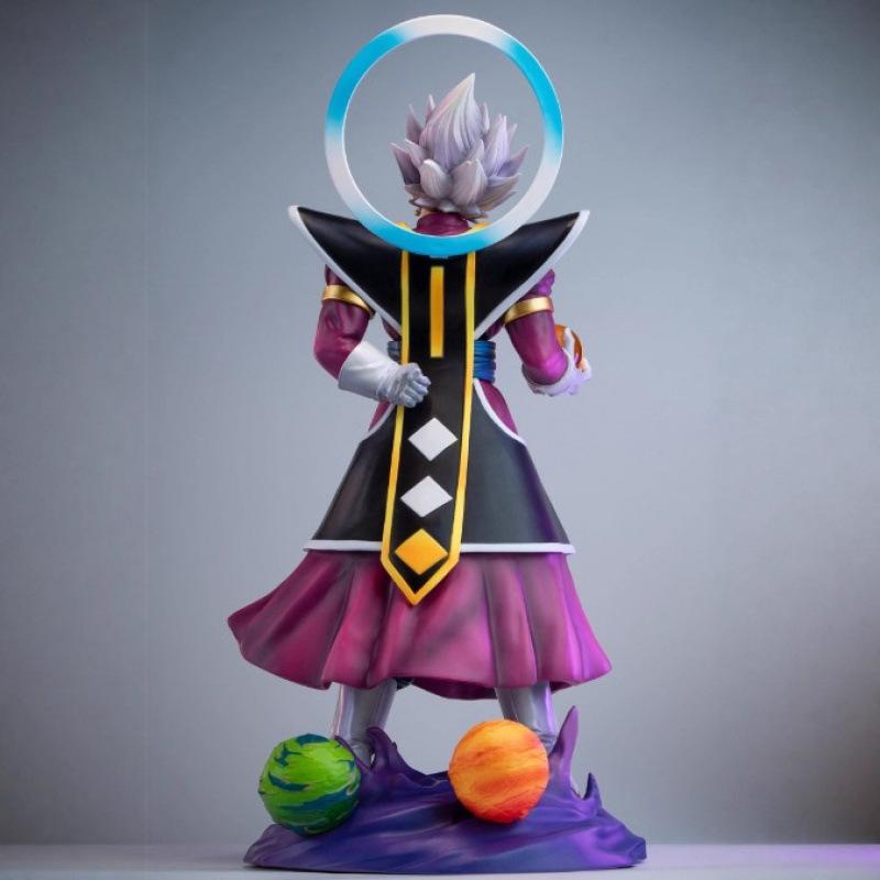 37cm Grand Priest Vegeta Anime Figure Static Desktop Decoration Detail Garage Kit Action Figures  Anime Periphery Surprise Gift
