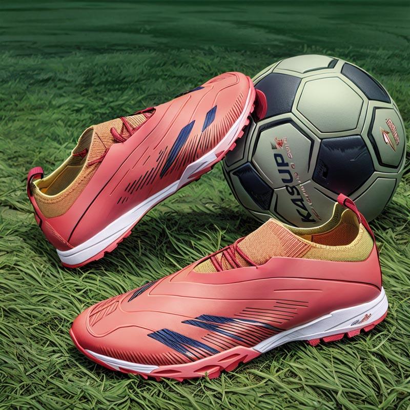 New High Top Spike Sports Boots Football Shoes Comfortable Breathable Non-slip Football Training Shoes for Men