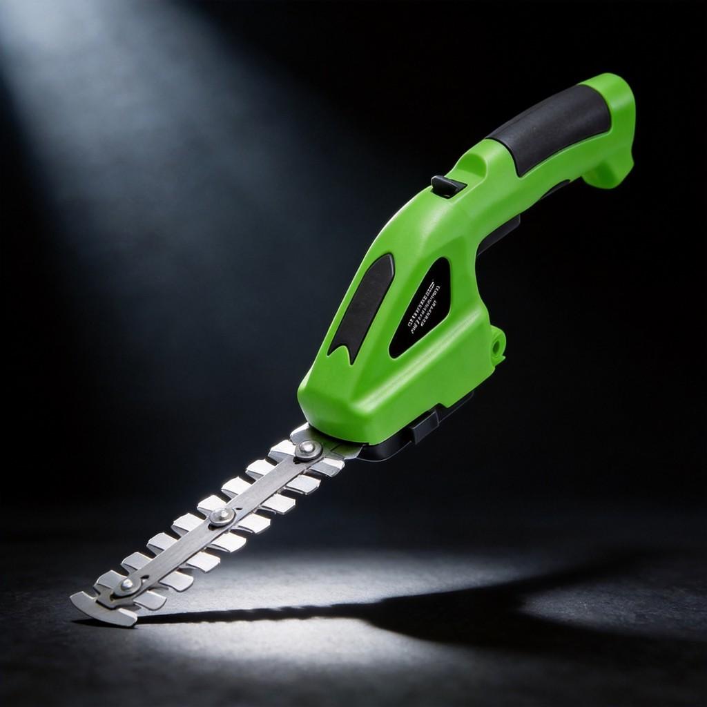 Garden Hedge Trimmer With Lithium Battery For Lawn And Shrub Pruning