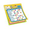 Children's behavior reward charts, English cartoons, praise stickers, tear-off pages, magnetic children's self-discipline sheets
