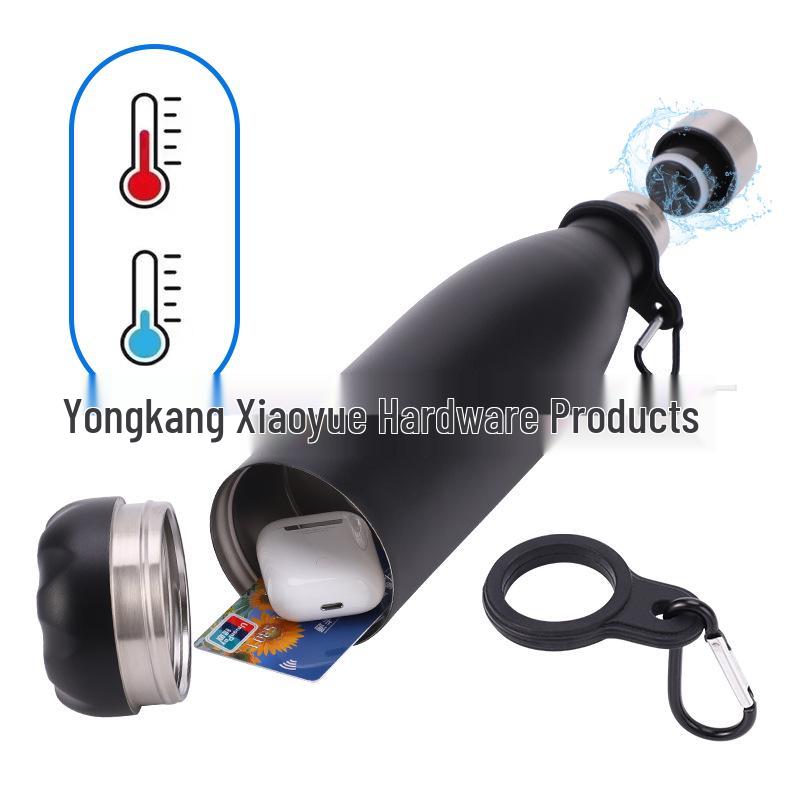 750ml Stainless Steel Insulated Cup with Removable Bottom for Outdoor Use - Cold Storage & Preservation